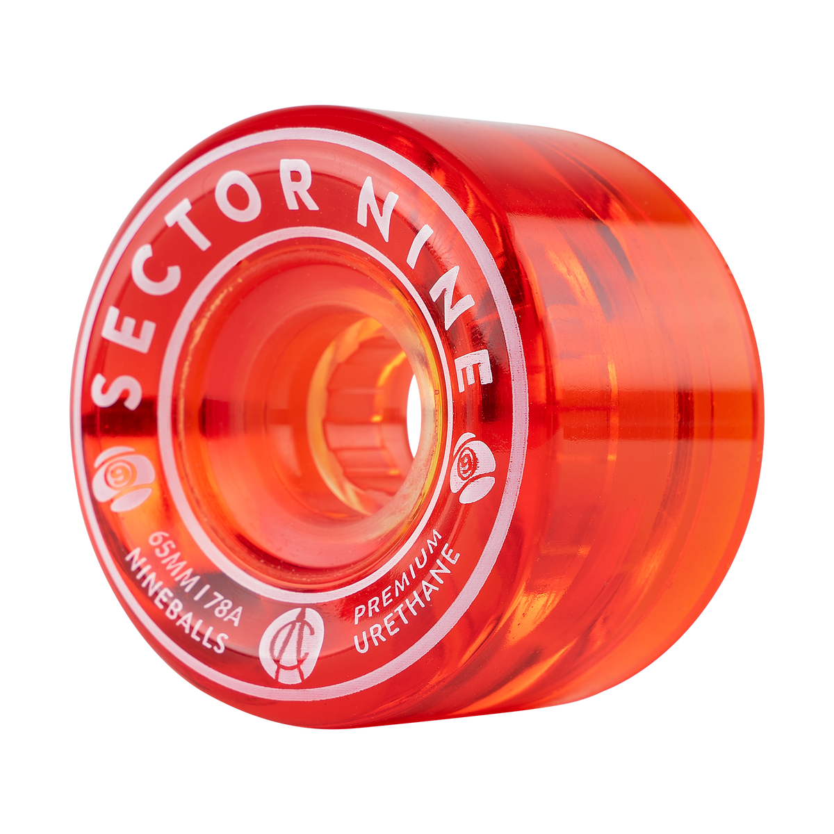 Sector 9 Nineballs Warm Red 78A/65mm Skateboard Wheels