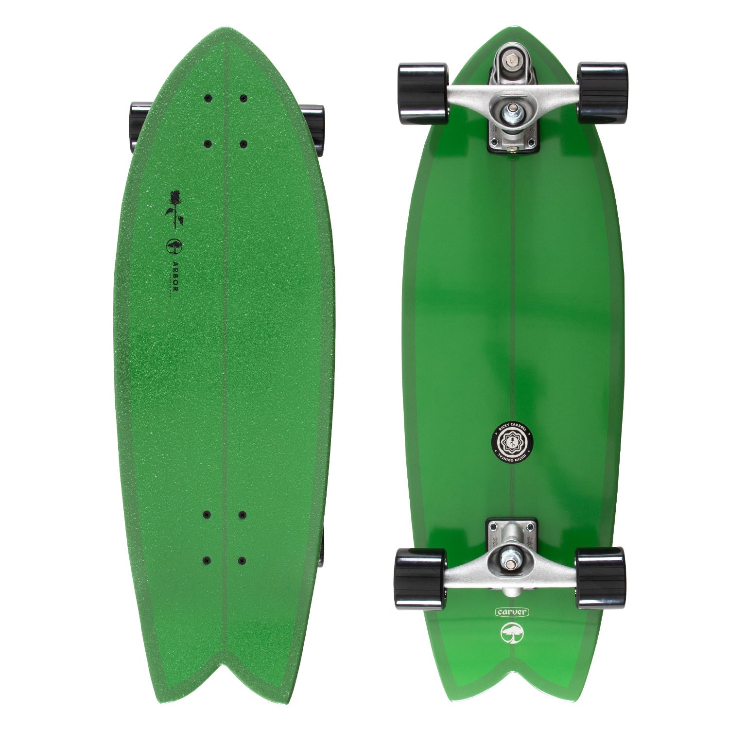 Arbor X Carver Black Rose Surfskate – Sunny Smith LLC