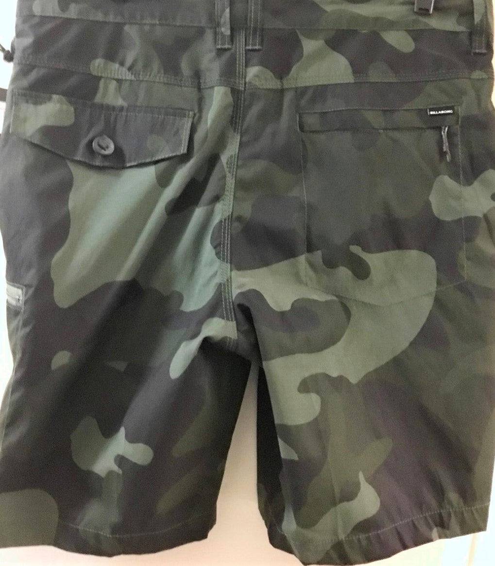 Billabong A/DIV Surftrek Men’s Cargo Shorts (Military Camo) Sunny Smith LLC