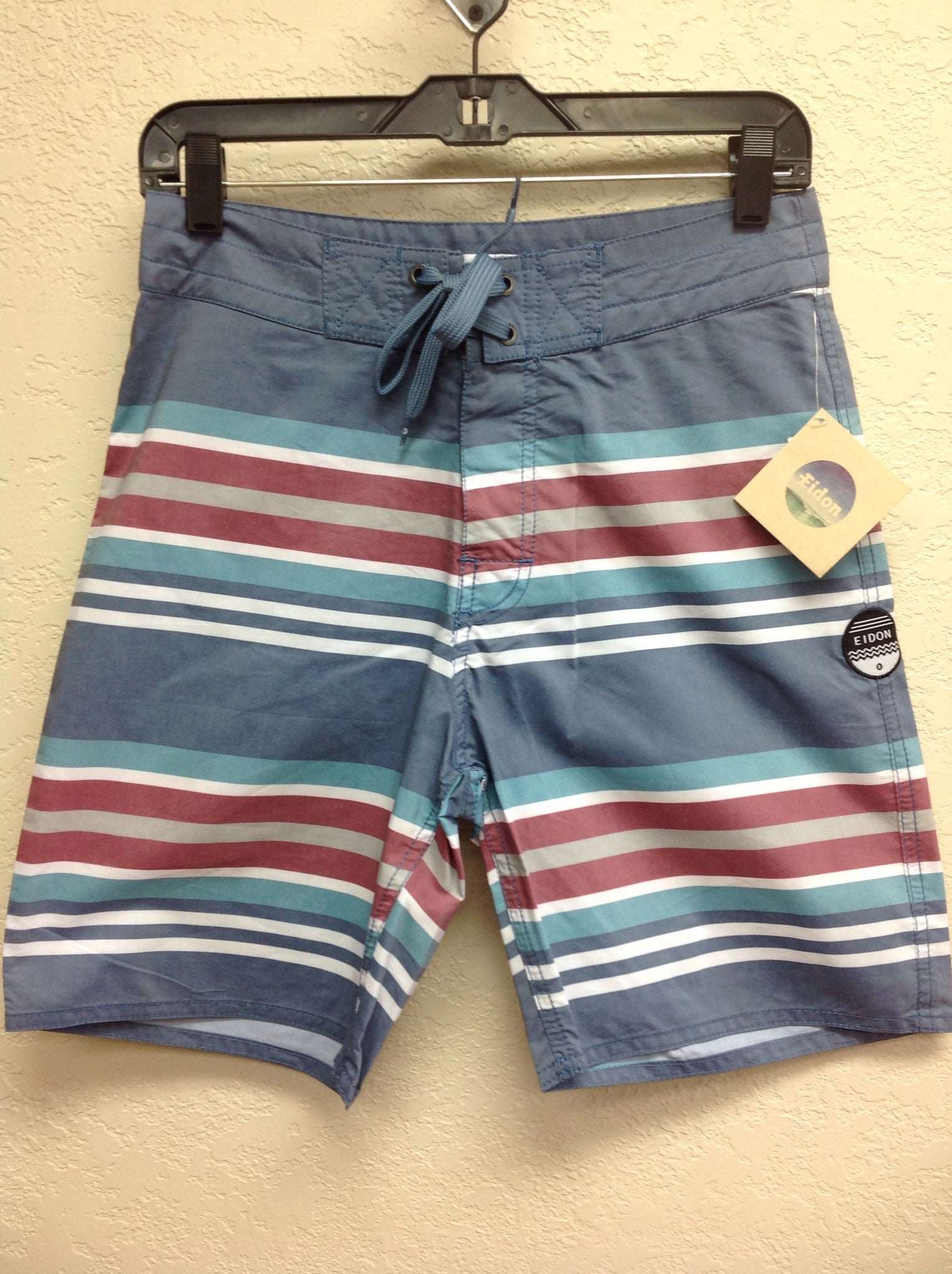 Eidon Striped Board Shorts Sunny Smith LLC