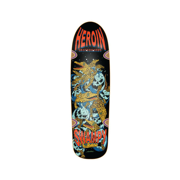Heroin Skateboards Swampy Gators 9.125 - Sunny Smith LLC