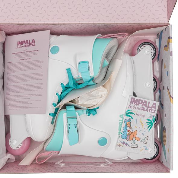 IMPALA LIGHTSPEED INLINE SKATES-White Sunny Smith LLC