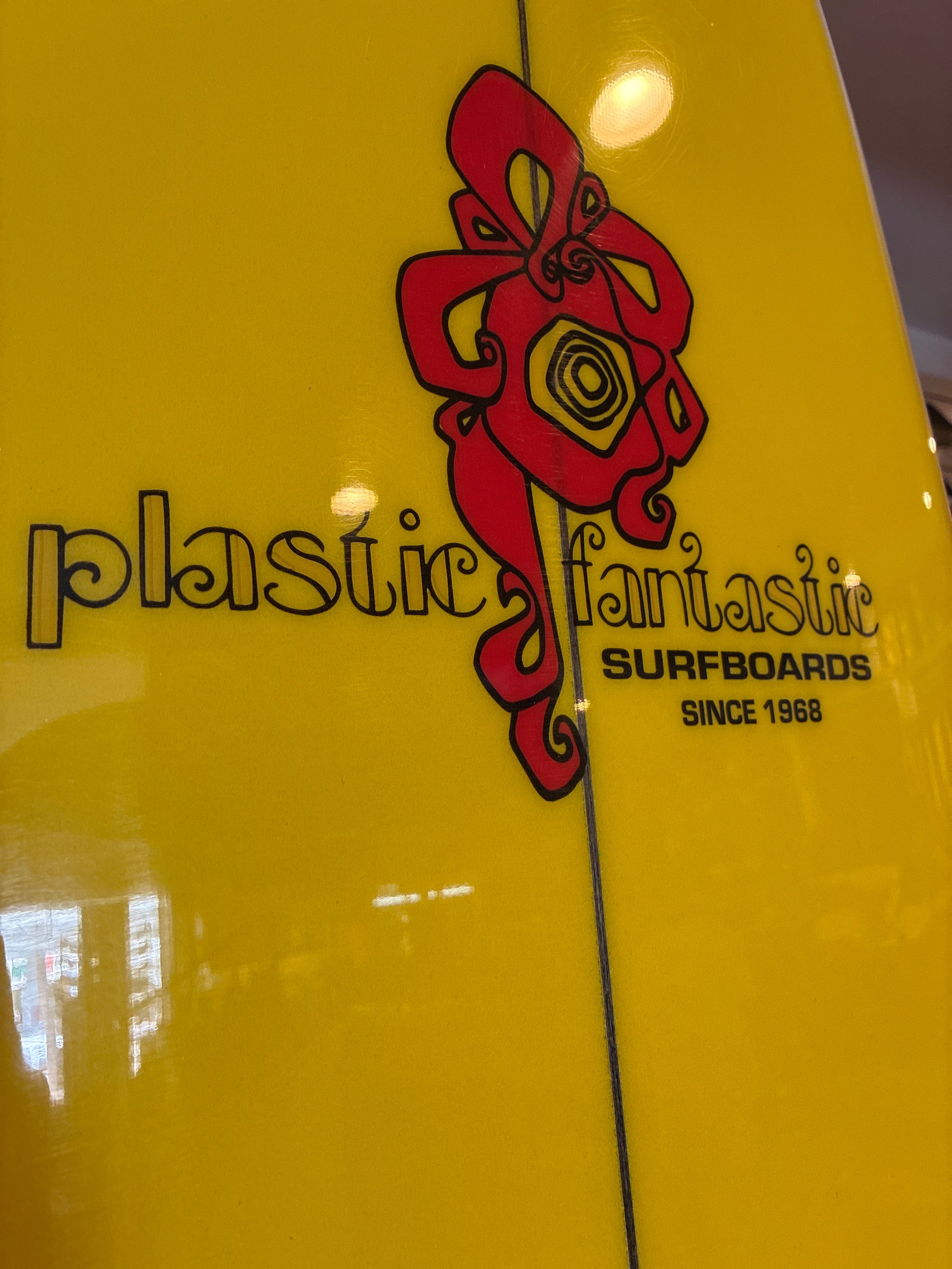Plastic Fantastic 7’3 Stinger Yellow/Red