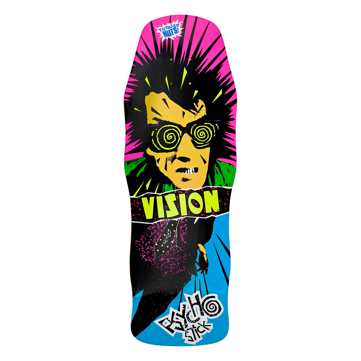 Vision Original Psycho Stick Skateboard Deck - 10&quot;x30&quot;