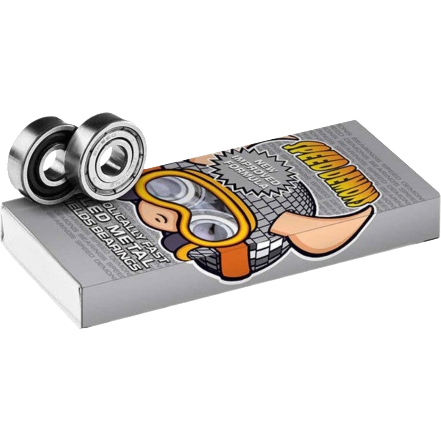 Speed Demons Skateboards Disco ABEC 5 Silver Skateboard Bearings