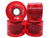 CRUISER WHEELS - CLEAR RED