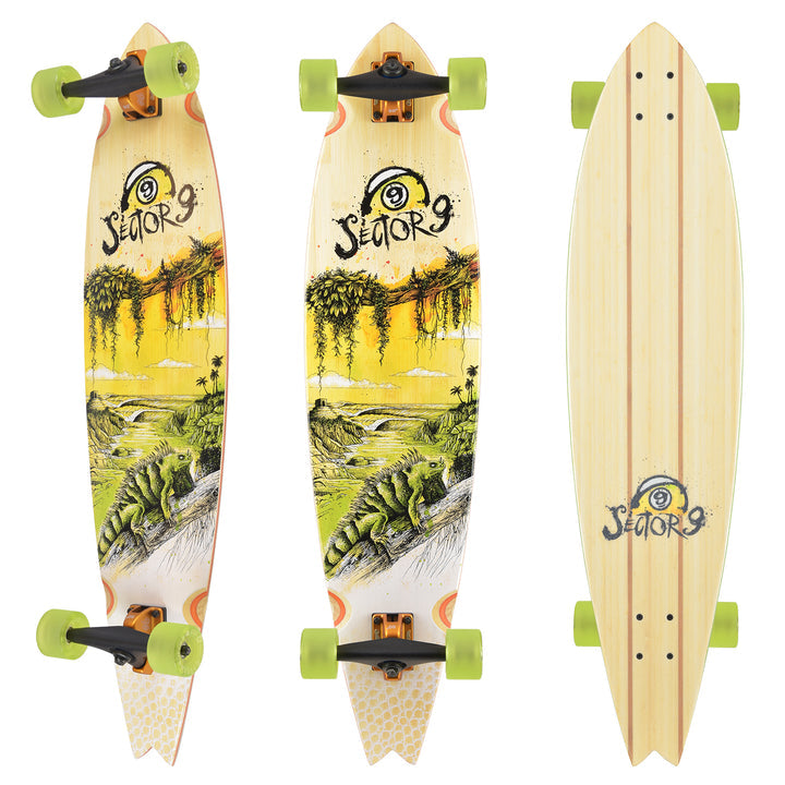Sector 9 Skateboard Offshore Temple Skateboard complete