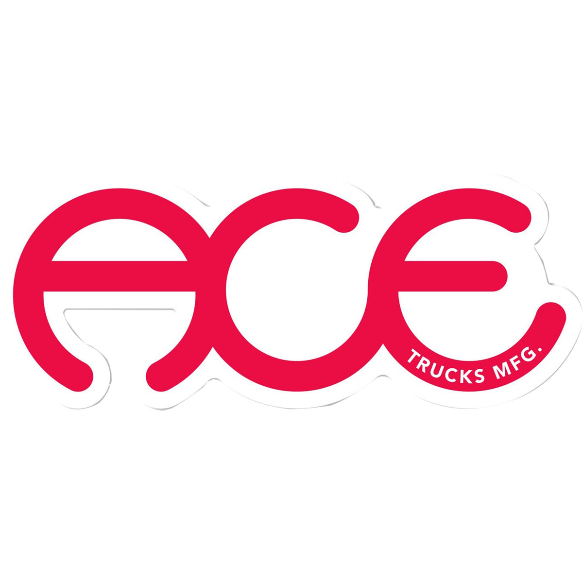 Ace Skateboard Trucks Decal 5in