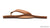 Rainbow Luxury Leather - Single Layer Arch  Support with a 1" Strap-Buckskin