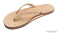 Rainbow Las Flores - Single Layer Premier Leather with a Floral 1/2" Narrow Strap