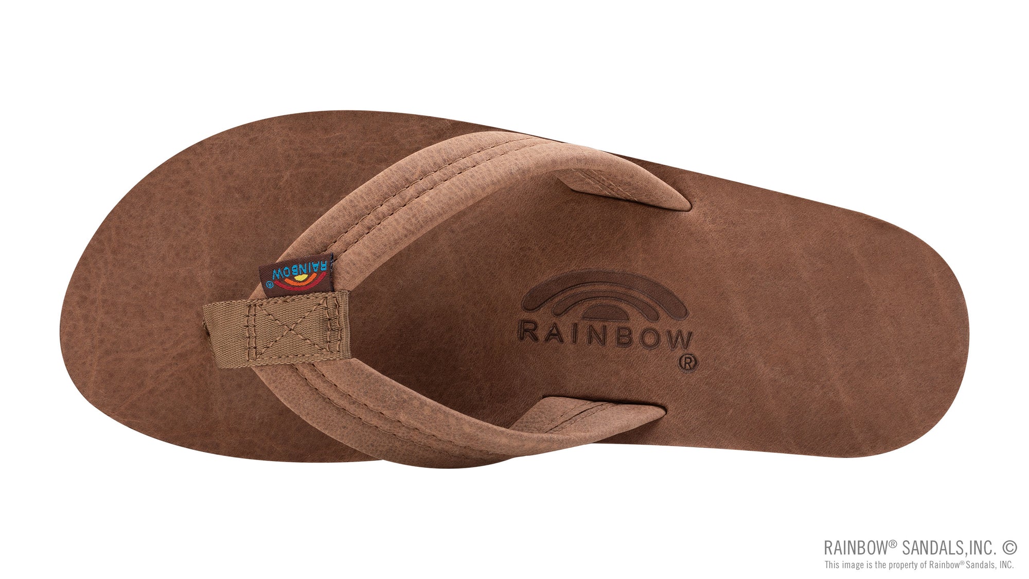 Rainbow Luxury Leather - Double Layer Arch  Support-Nogales Wood