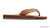 Rainbow Sandals Double Layer Arch Support Premier Leather with a 1" Strap- Redwood