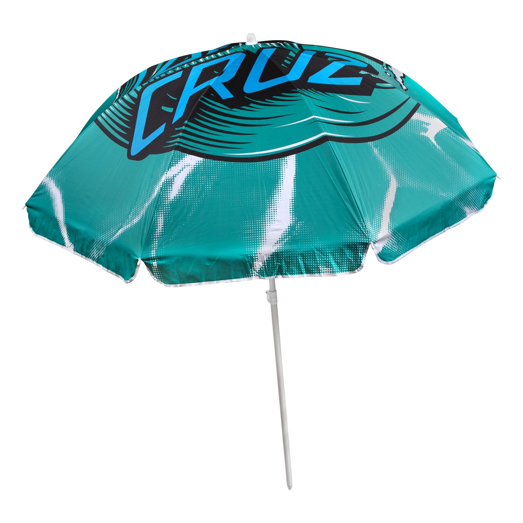 Santa Cruz Wave Dot  Beach Umbrella