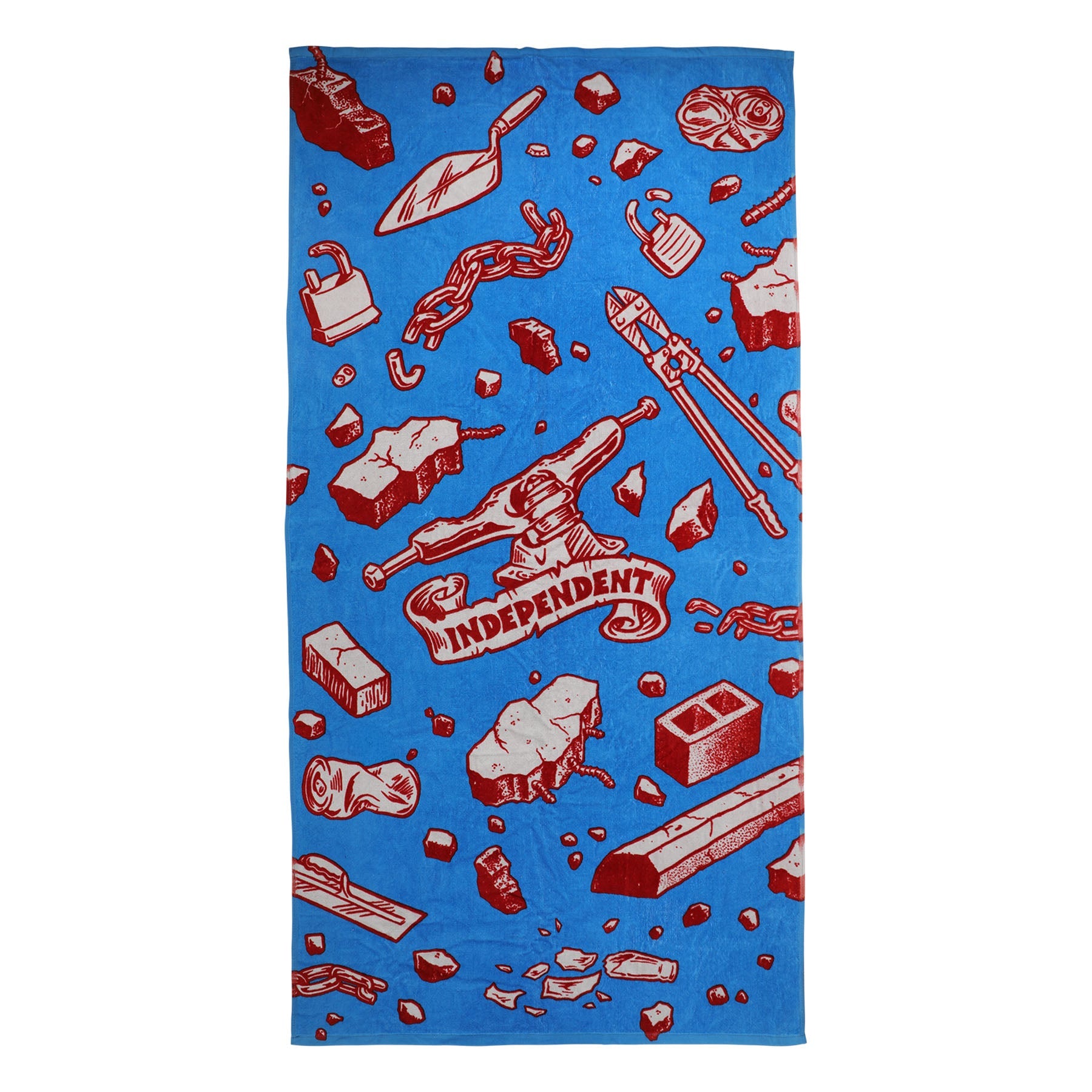 Independent Under The Bridge Beach Towel