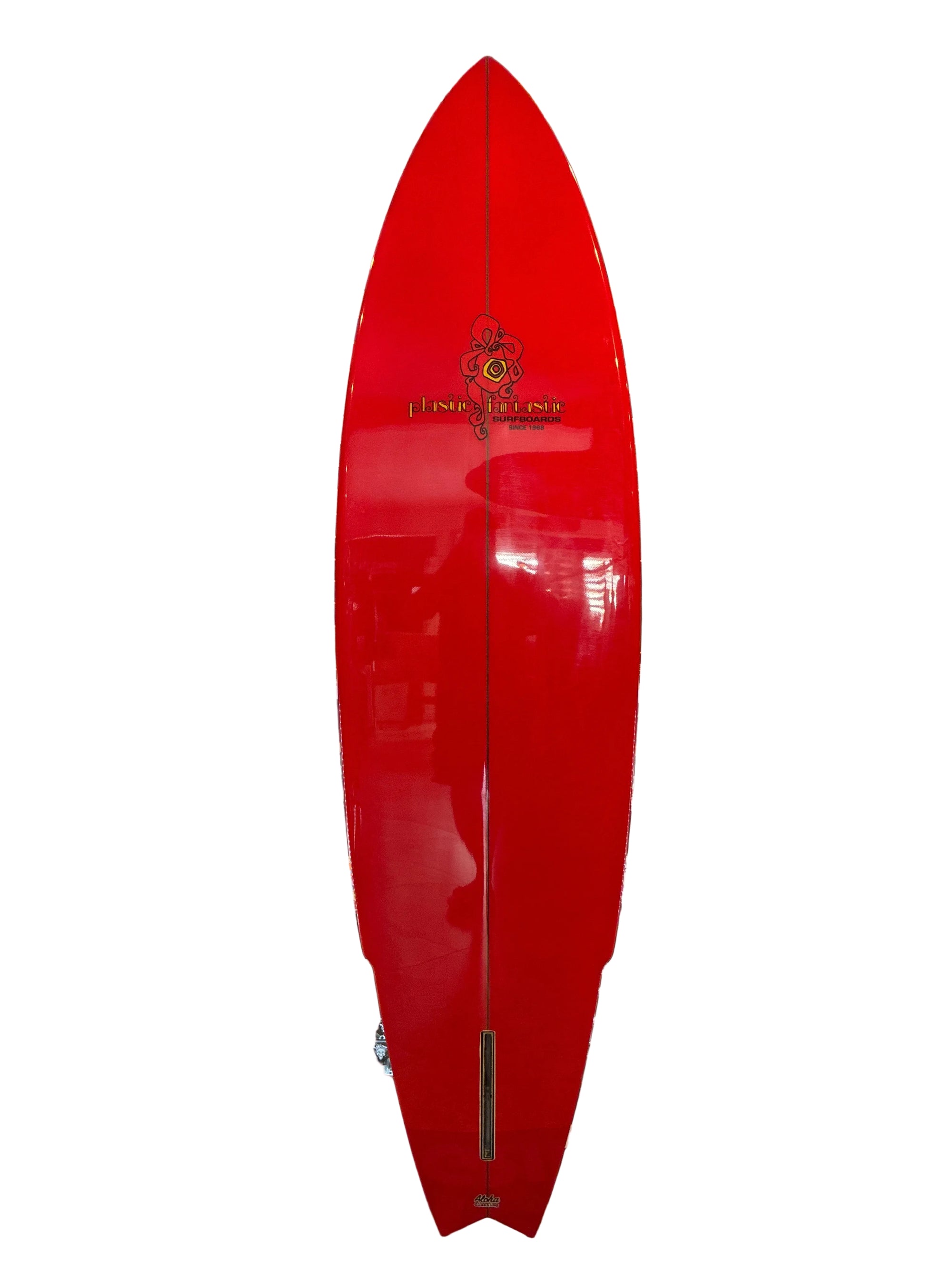 Plastic Fantastic 7’3 Stinger Yellow/Red