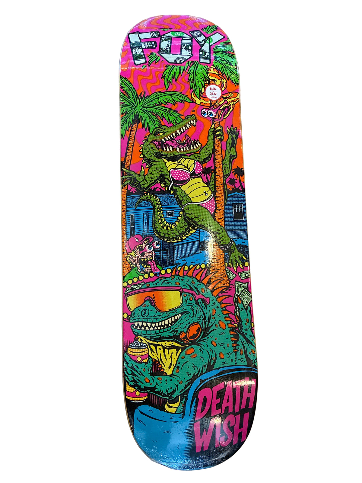 Deathwish Jamie Foy Dysfunctional Skateboard Deck 8.25