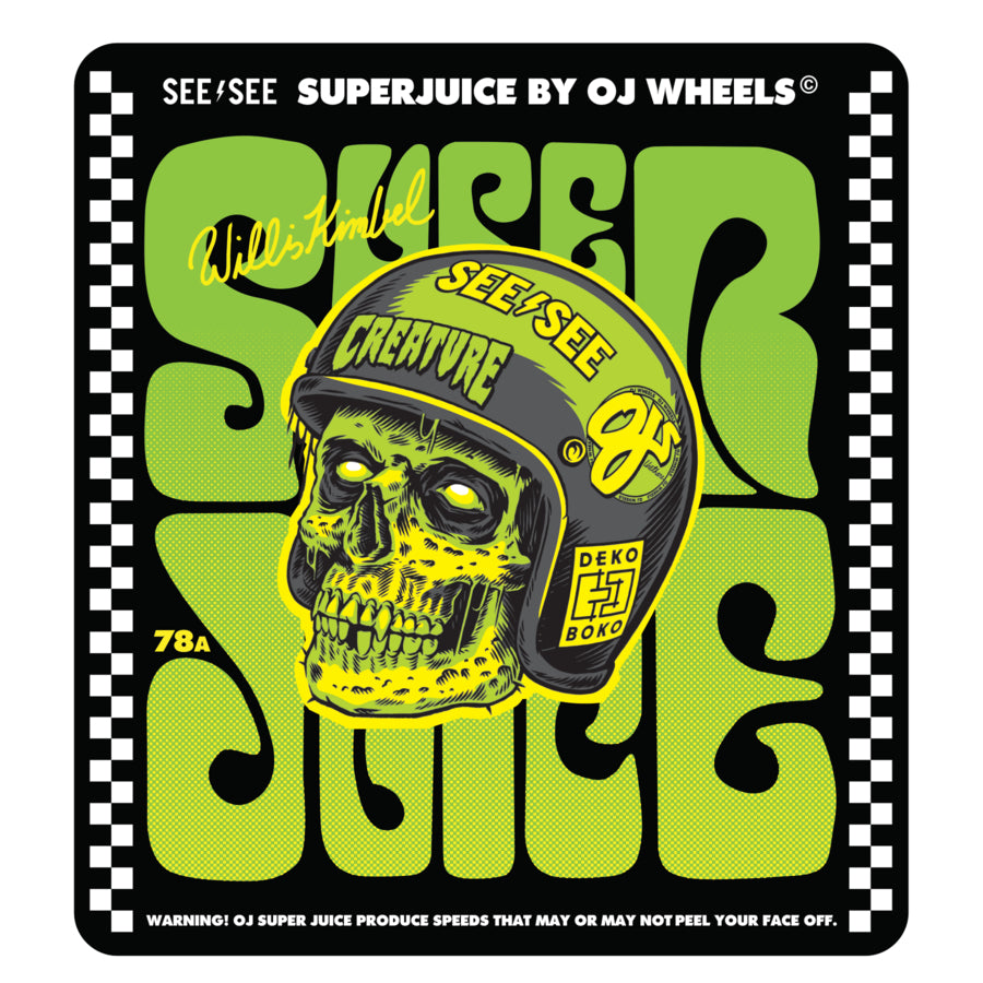 OJ Wheels Kimbel SEE SEE Super Juice 60mm