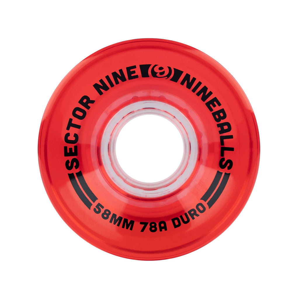 Sector 9 58mm 78a Nineballs-Watermelon Red