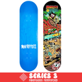 Mini Ripperz Skelly Surf Deck 7.5 x 29