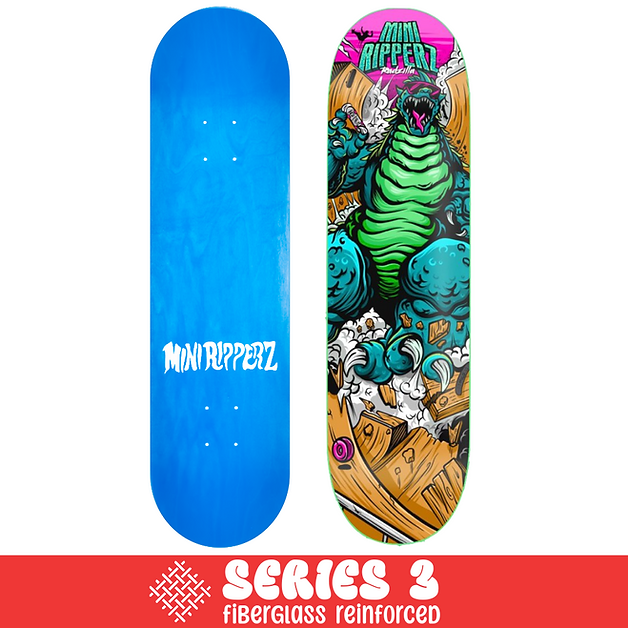 Mini Ripperz Radzilla Deck 7.5 x 29