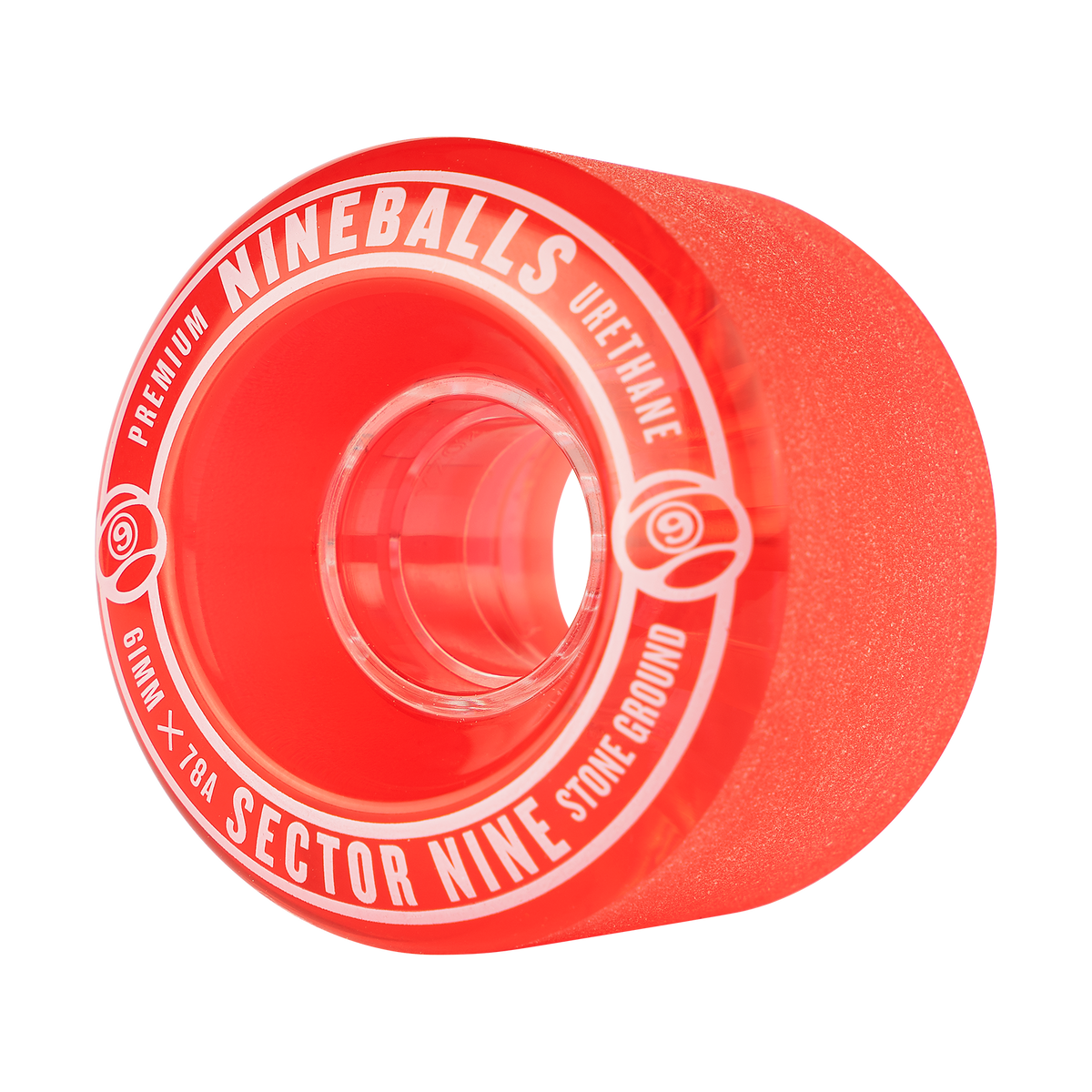 Sector 9 Nineballs Red 78A/61mm Skateboard Wheels