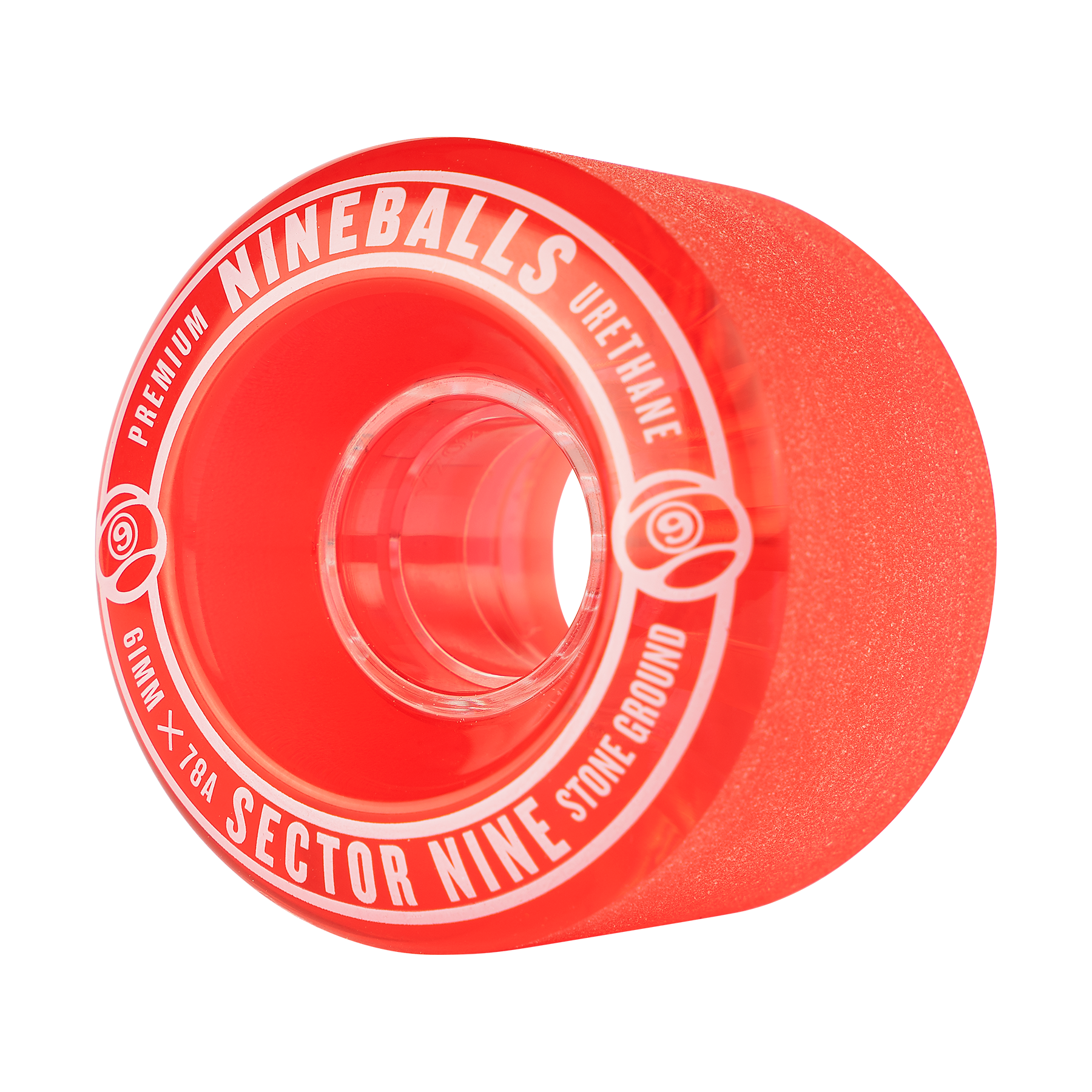 Sector 9 Nineballs Red 78A/61mm Skateboard Wheels