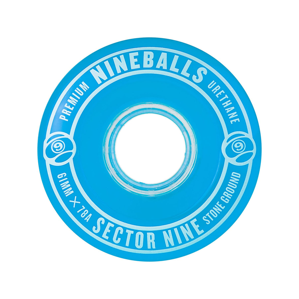 Sector 9 Nineballs wheels 61mm 78a Blue