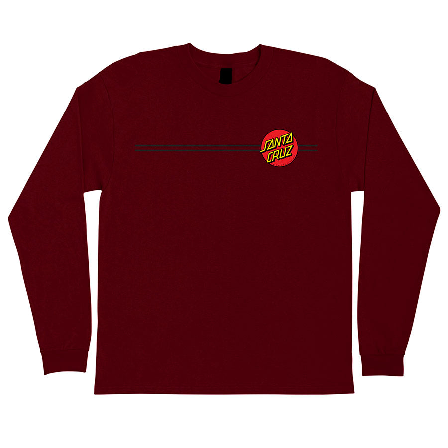 Santa Cruz Longsleeve T-shirt Classic Dot Santa