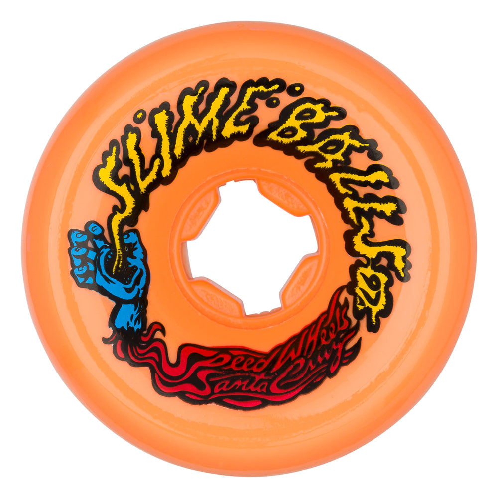 Slime Balls Wheels 60mm Vomits Orange 97a Slime Balls Skateboard Wheels