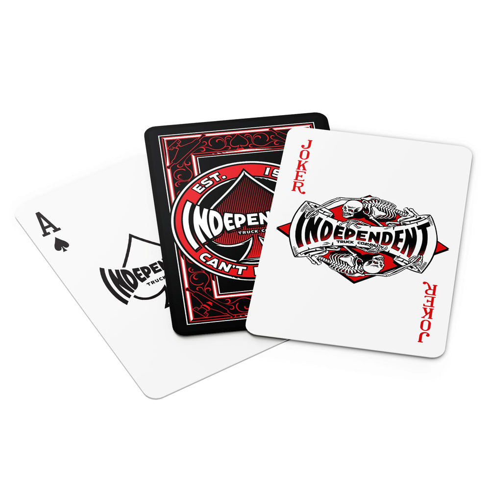 Independent Can&#39;t Be Beat Playing Cards