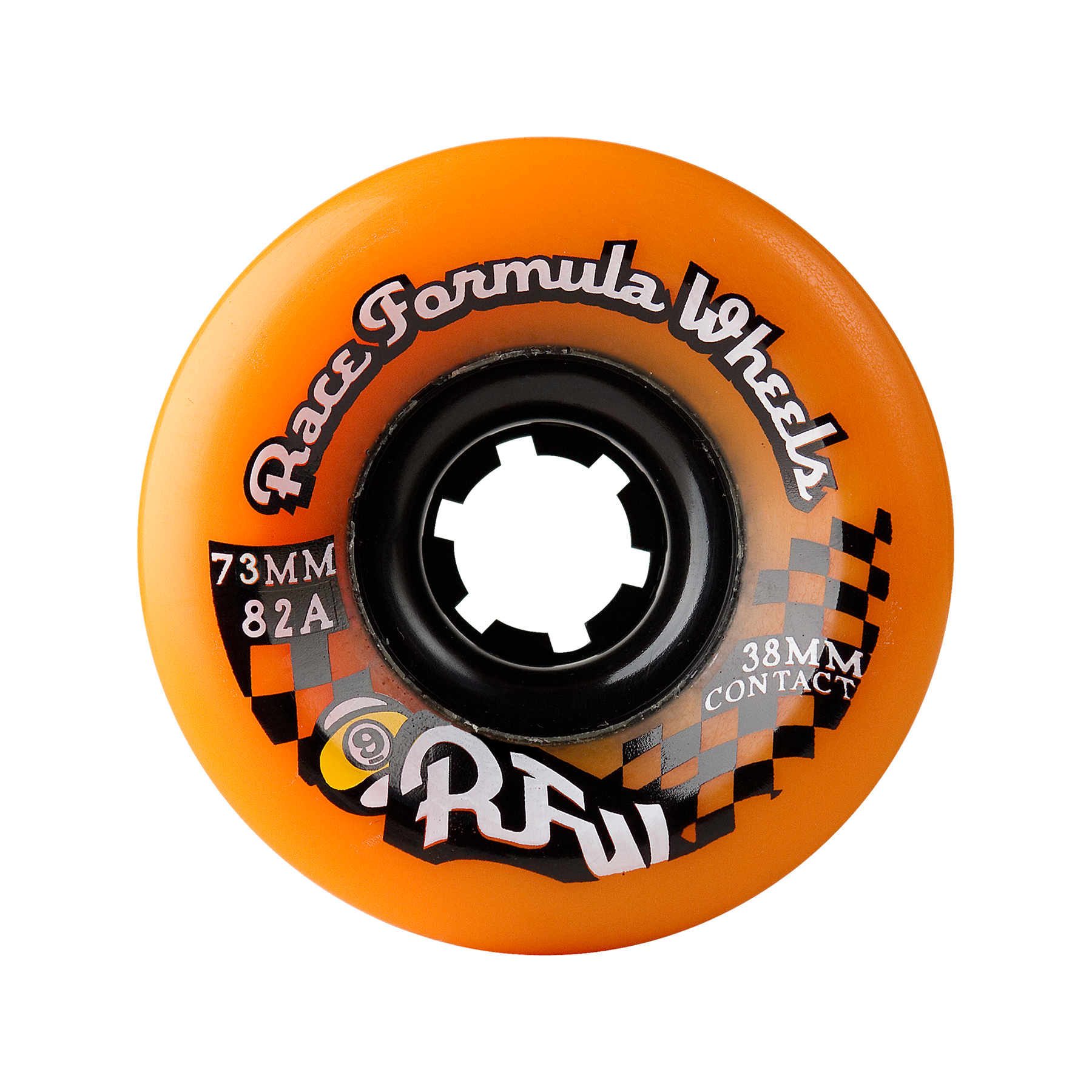 Sector 9 73mm 82a Race Formula Wheels Orange