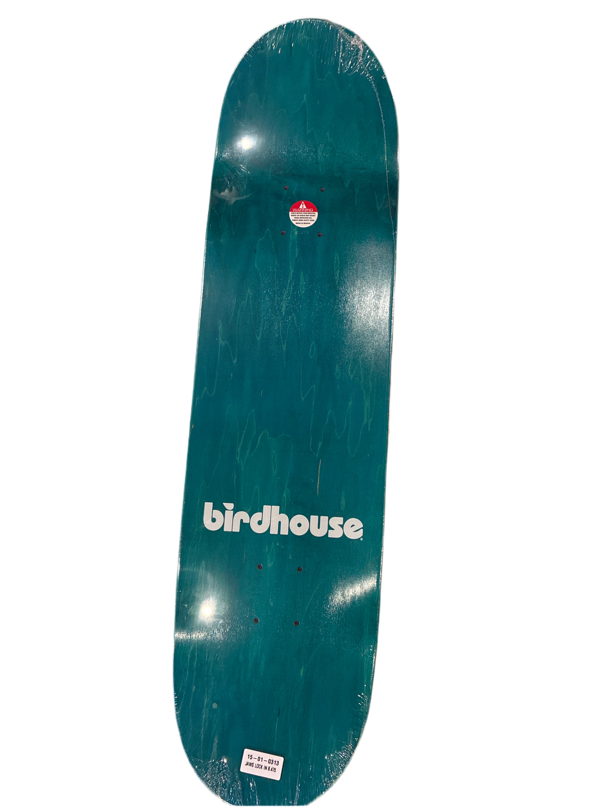 Birdhouse Jaws Lock In Skateboard Deck 8.475