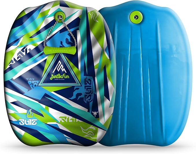 Snow Artikfun 24in Junior Sled Green Blue