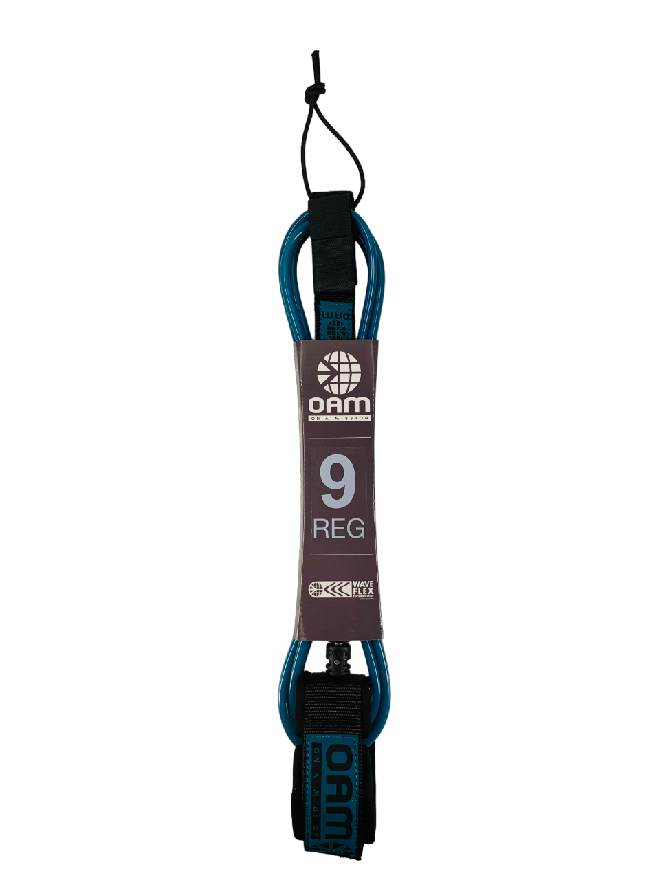 OAM 9&#39; surfboard leash Dark Teal