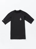 Volcom Lido S/S Rash Guard Black