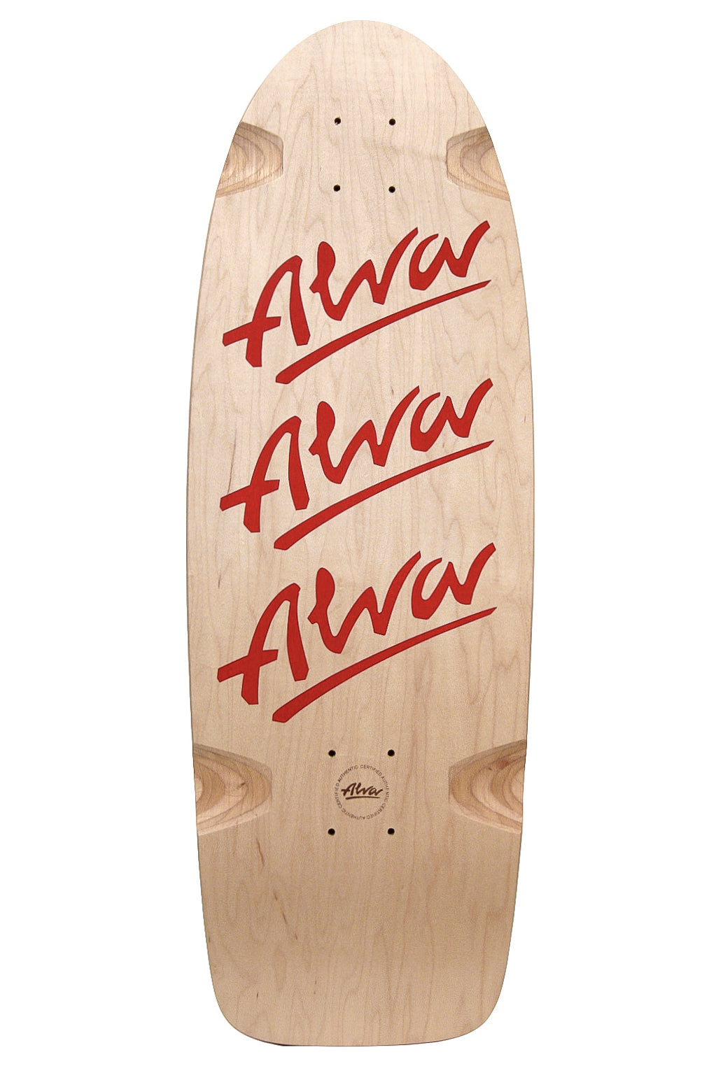 ALVA TRI-LOGO PIG DECK - RED