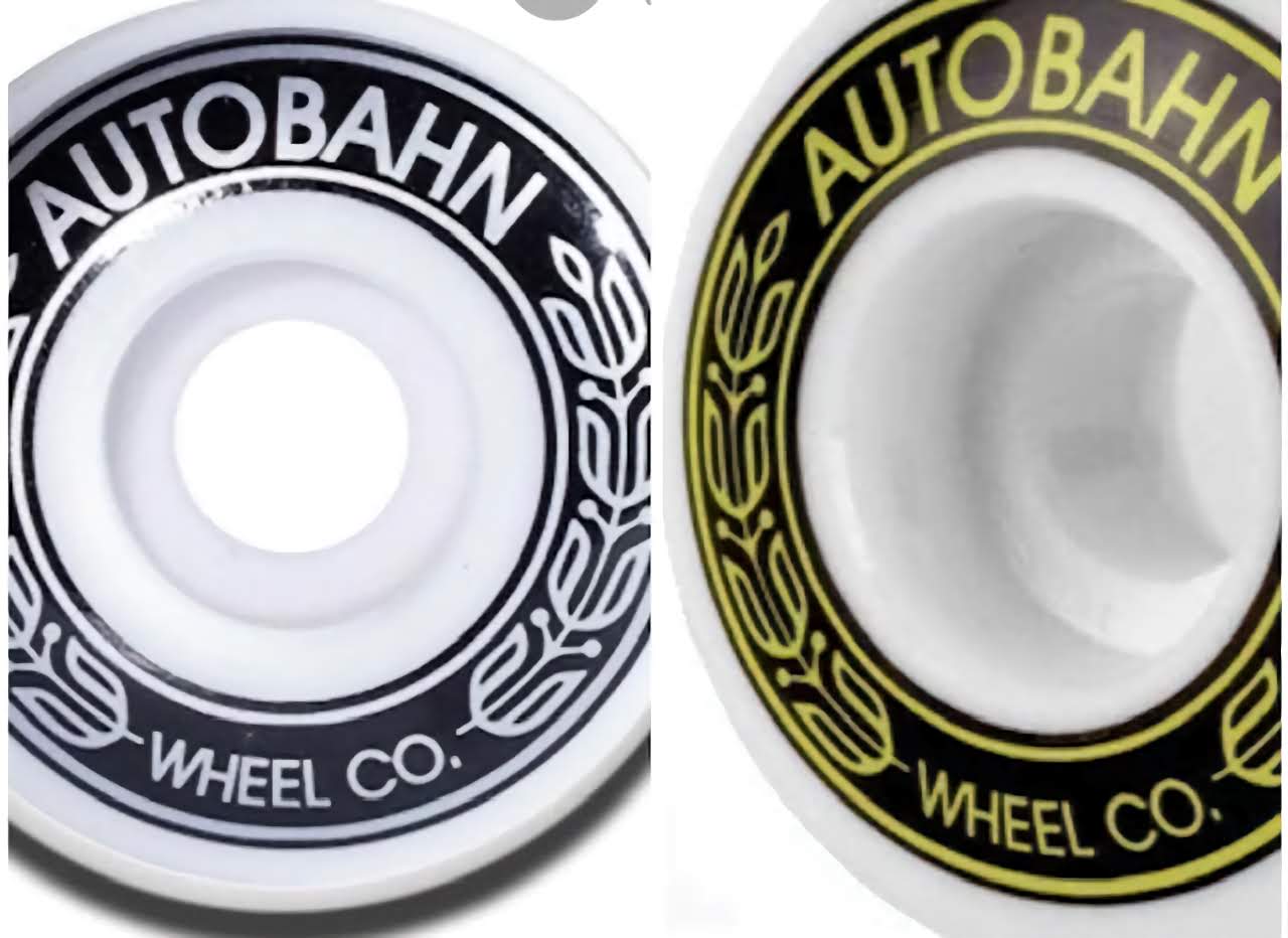 Autobahn AB-S Skateboard Wheels White Sunny Smith LLC