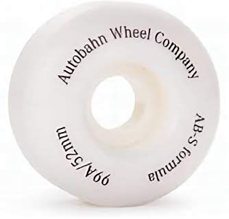 Autobahn AB-S Skateboard Wheels White Sunny Smith LLC