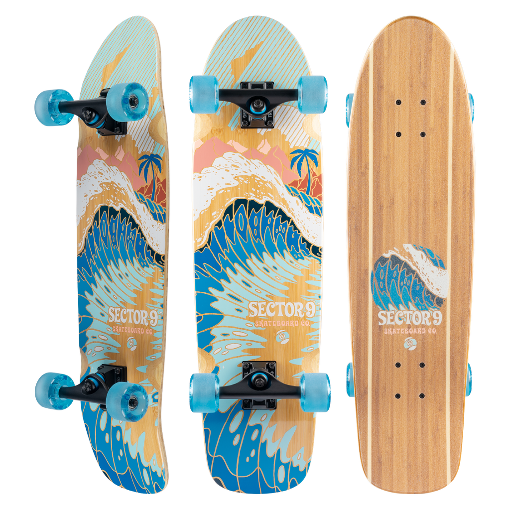 Sector 9 Bamboozler Bora Bora Park Cruiser Complete