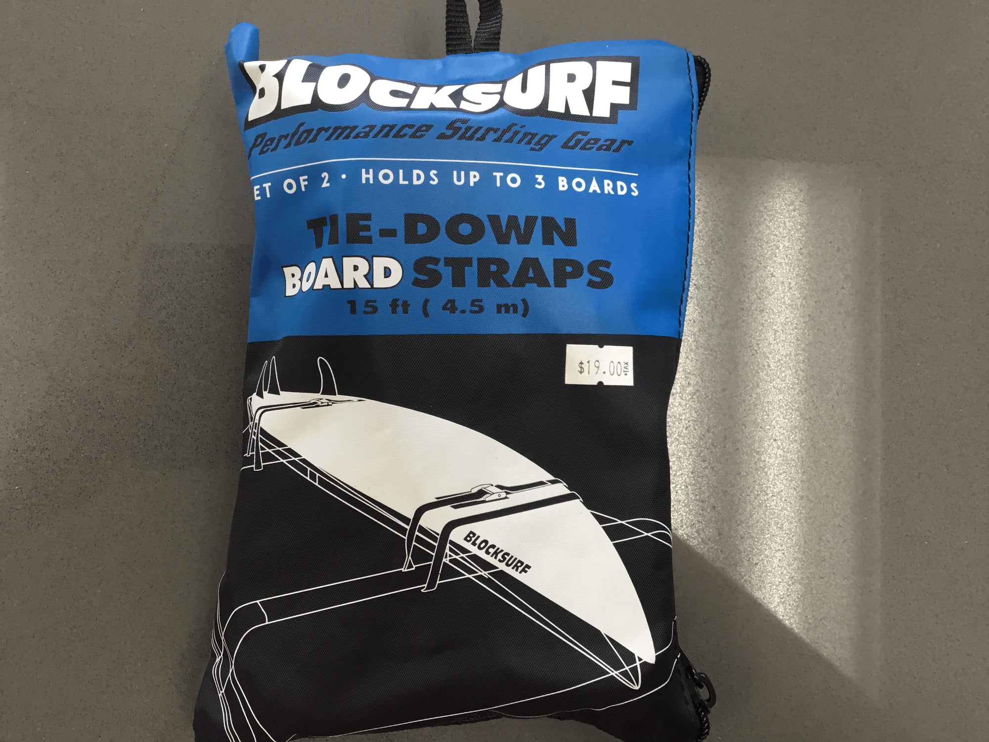 BLOCKSURF TIE-DOWN BOARD STRAPS 15 FT Sunny Smith LLC