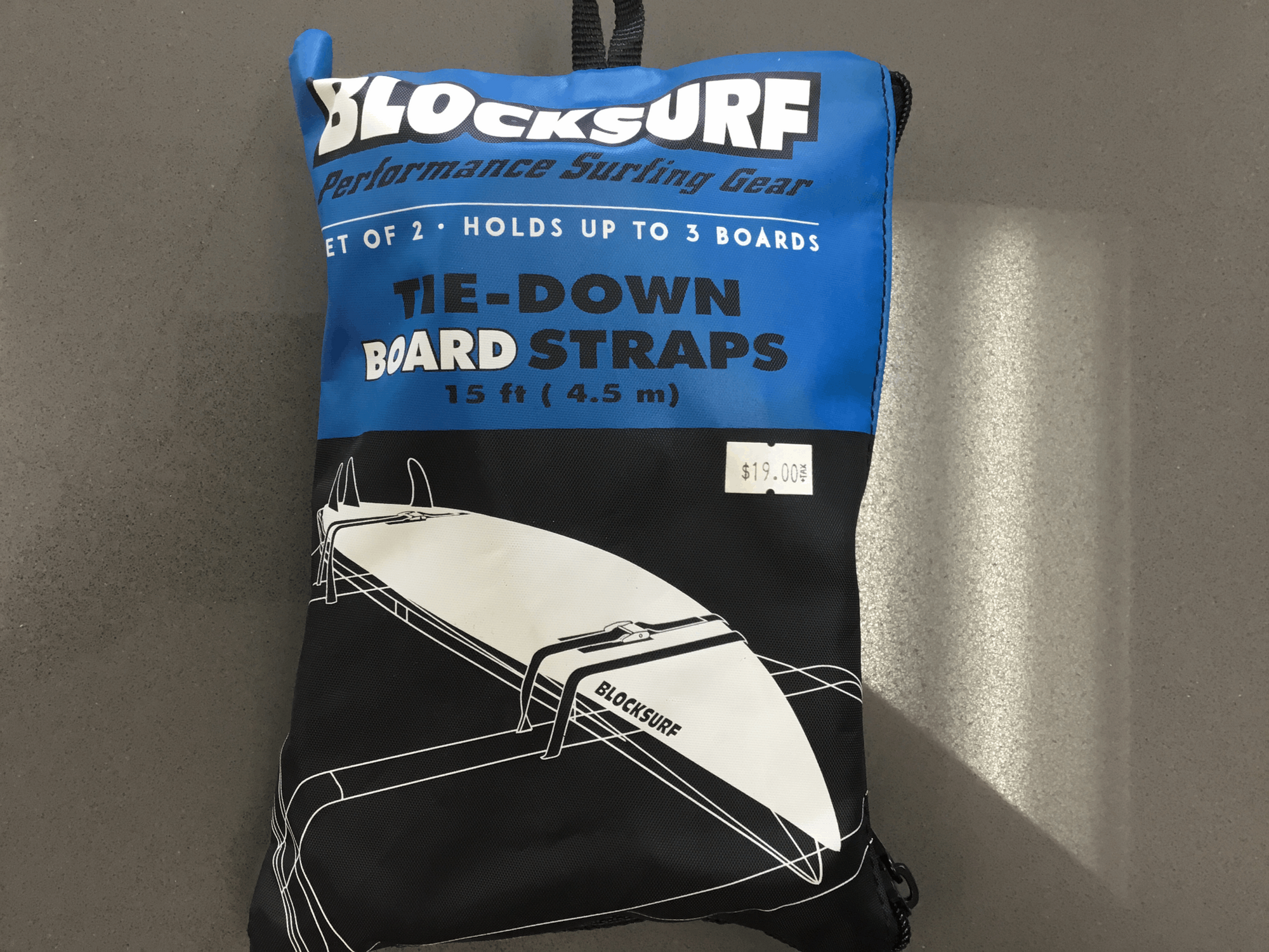 BLOCKSURF TIE-DOWN BOARD STRAPS 15 FT Sunny Smith LLC
