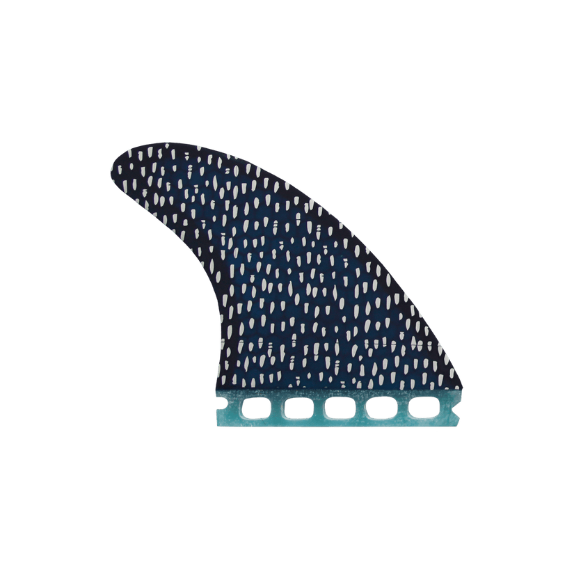 Captain Fin Dane Reynolds Small | Single Tab Surfboard Fin - Silver