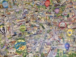 City of Orange Poster Print by Promotional Concepts Sunny Smith LLC