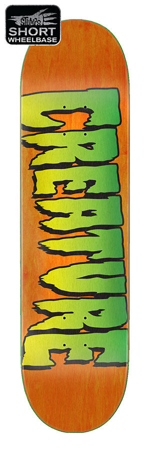 Creature Logo Stumpos Skateboard Deck 8.8 Sunny Smith LLC