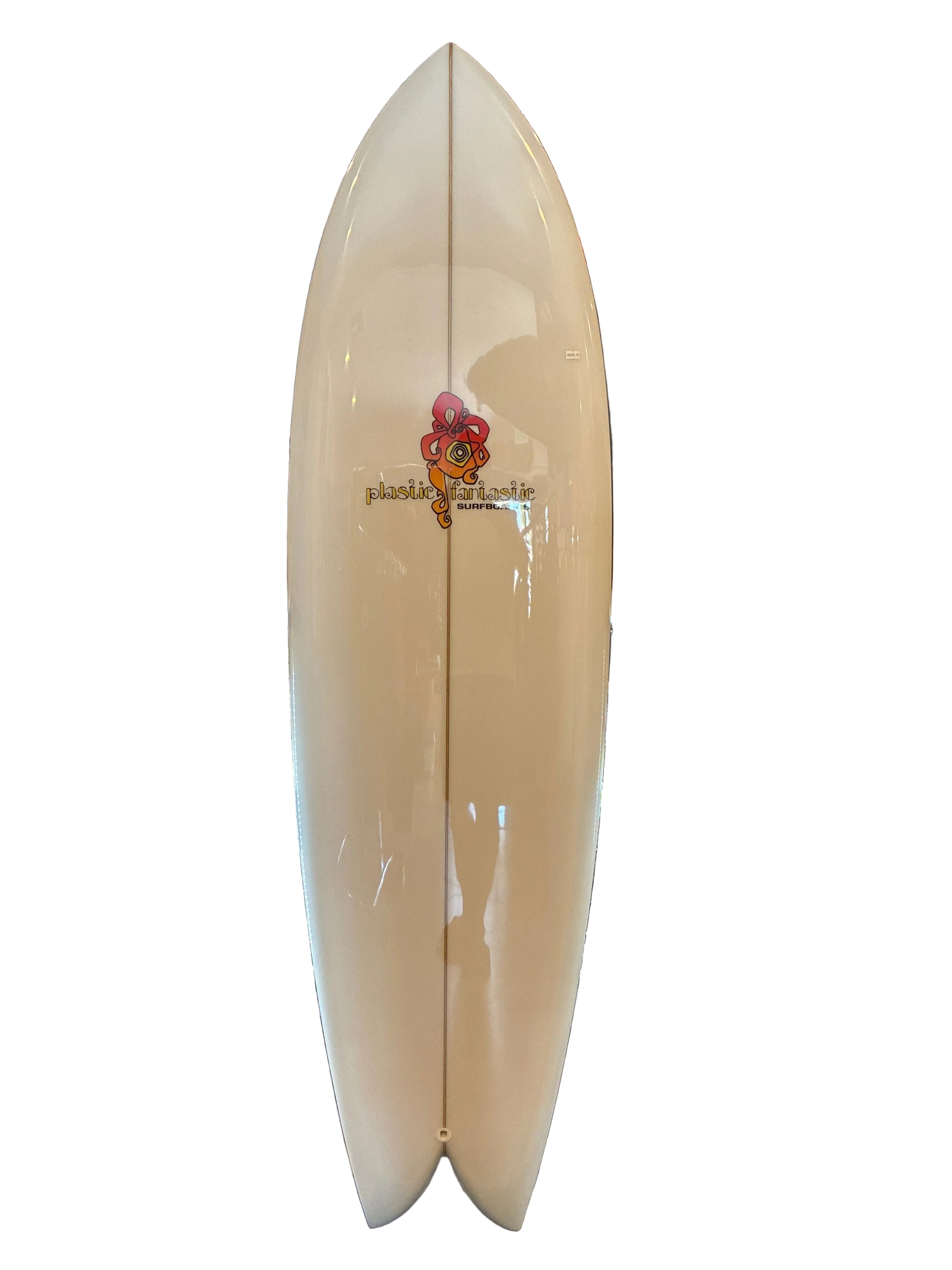 Plastic Fantastic 6’6 x 21 1/2 x 2 7/8 Fish Surfboard