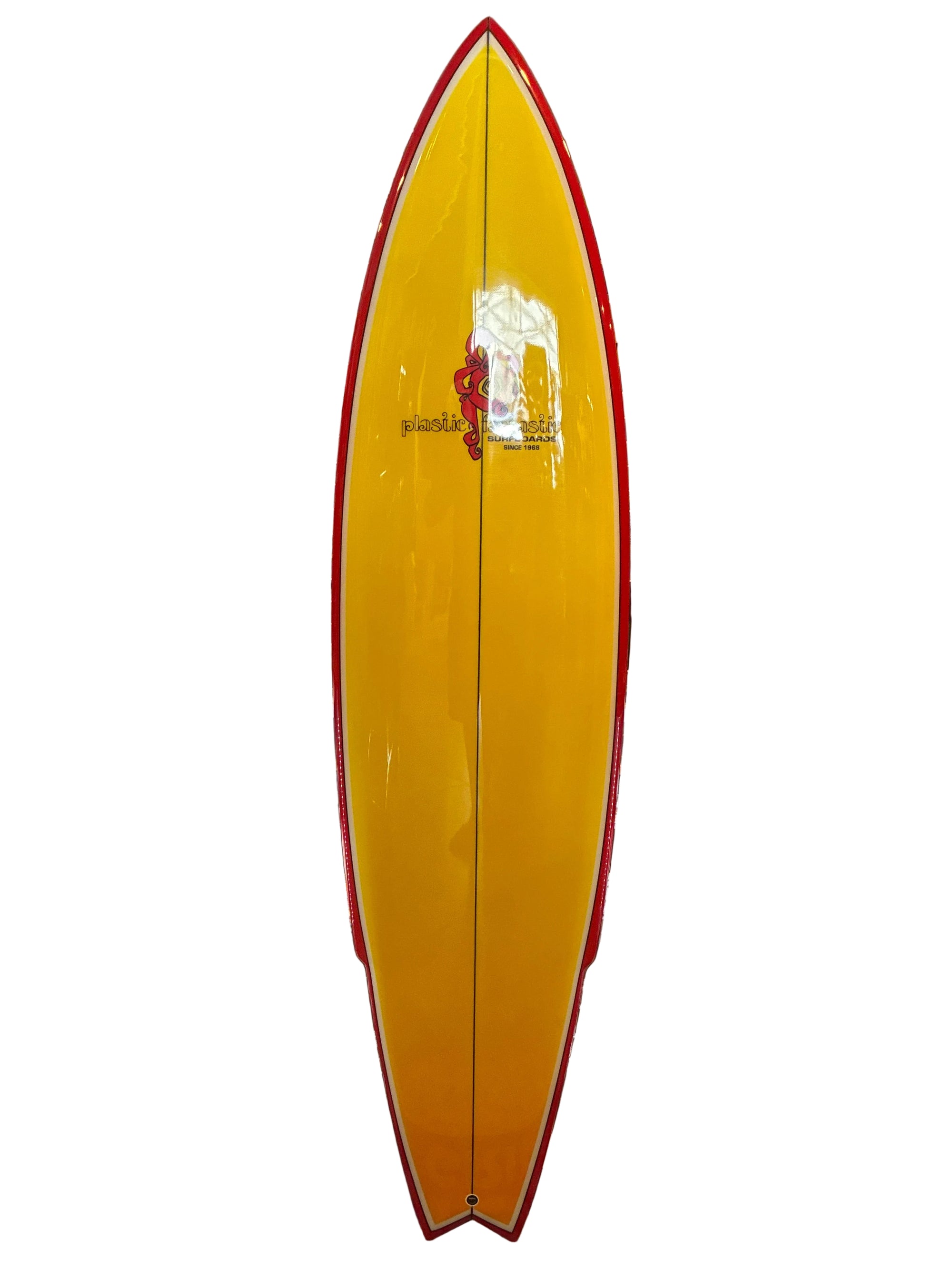 Plastic Fantastic 7’3 Stinger Yellow/Red
