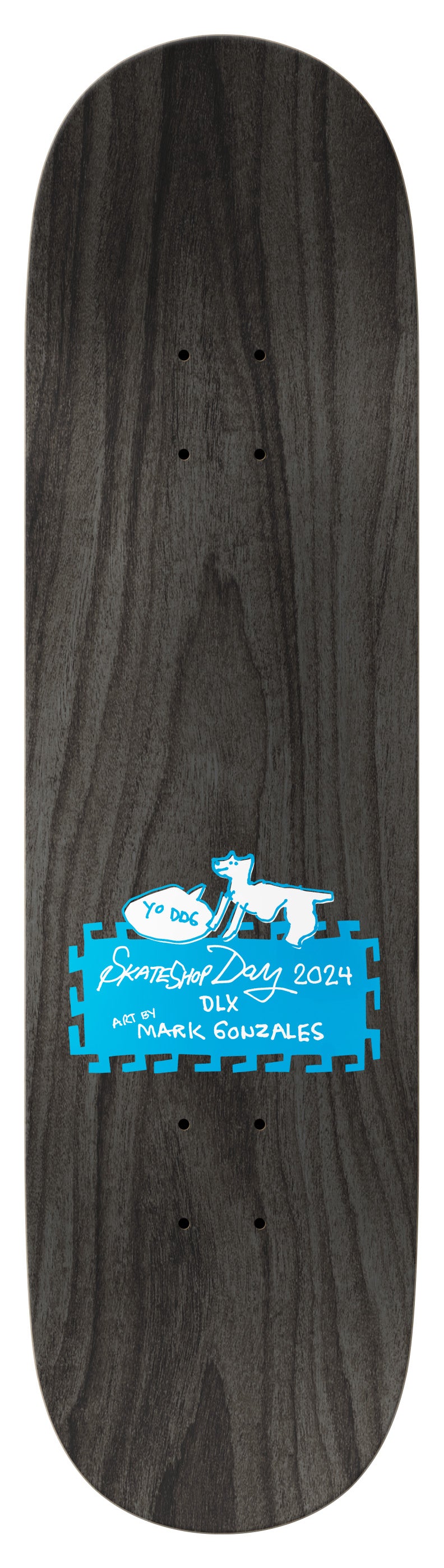 DLX Skate Shop Day Shop Keepers deck 2024 Sunny Smith LLC