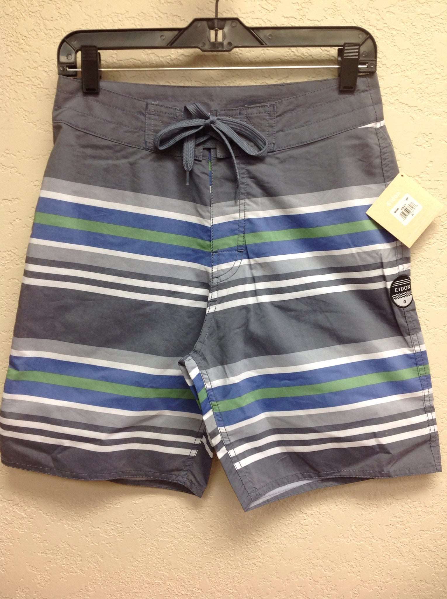 Eidon Striped Board Shorts Sunny Smith LLC