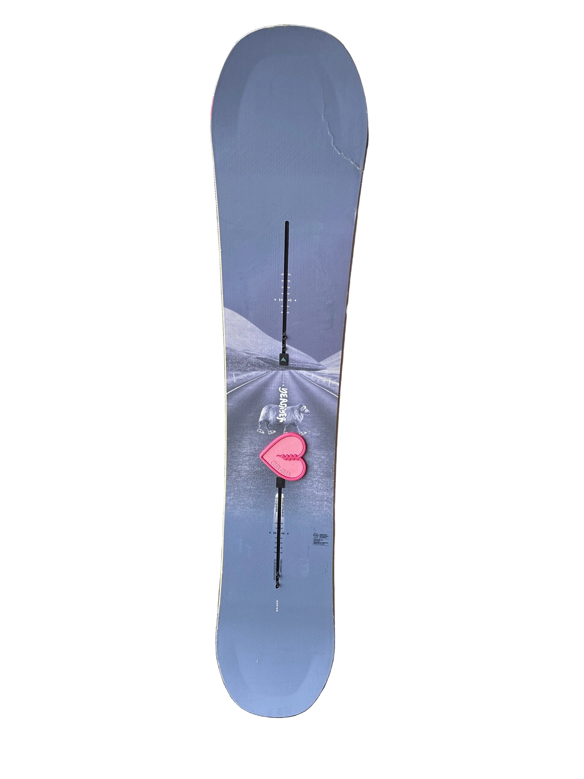 Burton Women's 148cm Yeasayer Flat Top Snowboard - USED