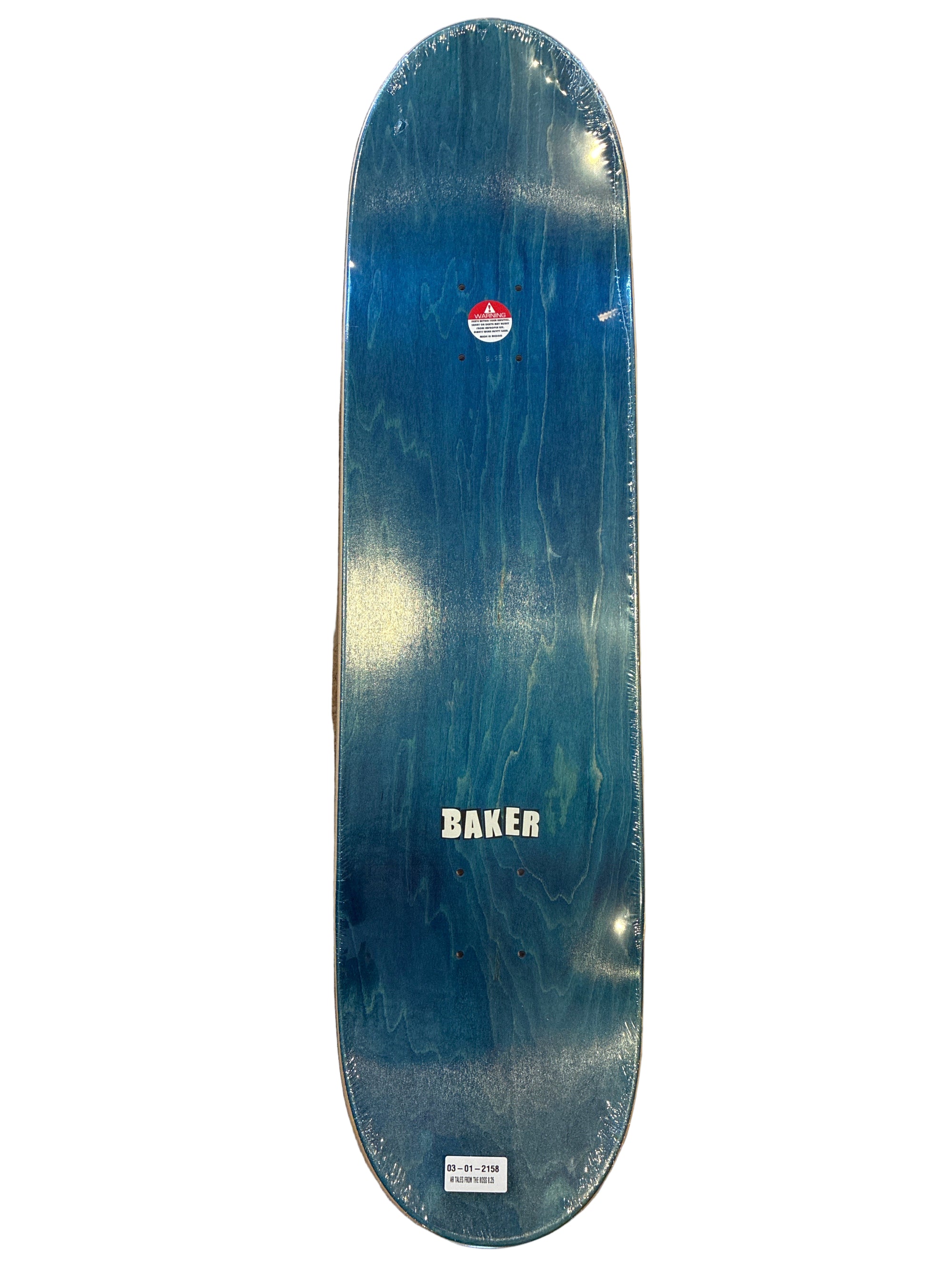 Baker Andrew Reynolds Tales from The Boss Skateboard Deck 8.25